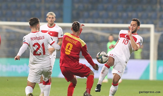 Dünya Kupası Elemeleri G Grubu: Karadağ: 1 - Türkiye: 2