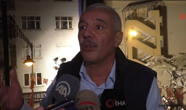 Enkazdan sağ çıkan vatandaş, dehşet anlarını anlattı!