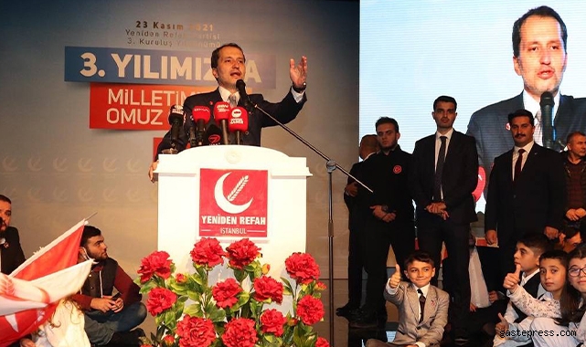 Fatih Erbakan: ‘Tüm ambargolara rağmen 81 il ve 900’den fazla ilçede varız’