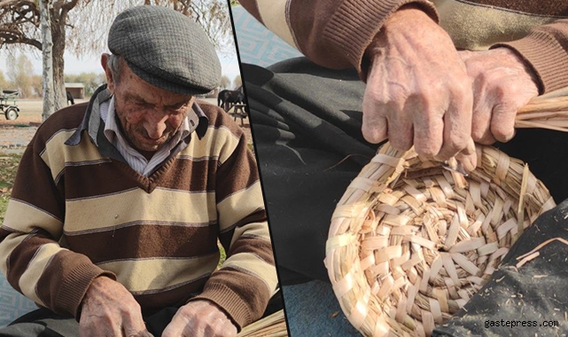 Hasırın son ustası yetiştirecek çırak bulamıyor!