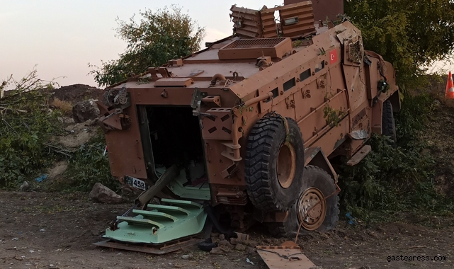 Hatay'da askeri araç devrildi 7 askerimiz yaralandı!