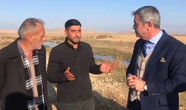 İYİ Partili Kazım Yücel, "Kanalizasyon suyunu içiyorlar, Palaslılar pislik içinde yaşıyorlar"