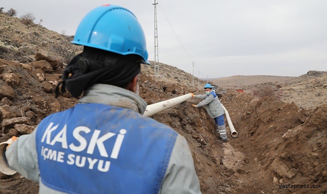 KASKİ'den İncesu'da 4 mahalleye kalıcı çözüm!