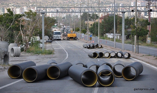 KASKİ Kayseri Hacılar ilçesindeki içme suyu ve kanalizasyon hatlarını yeniledi!