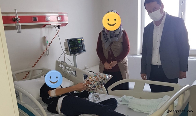 Kayseri Büyükşehirin ulu çınarlarından çocuklara moral desteği!