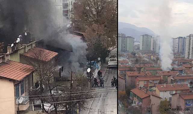 Kayseri'de Bir Evde Yangın Çıktı!