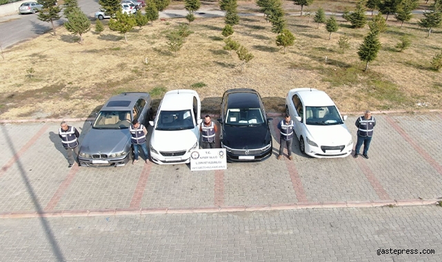 Kayseri&#039;de &#039;change oto&#039; operasyonu: 4 gözaltı!
