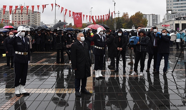 Kayseri'de Mustafa Kemal Atatürk ölümünün 83. yılında anıldı