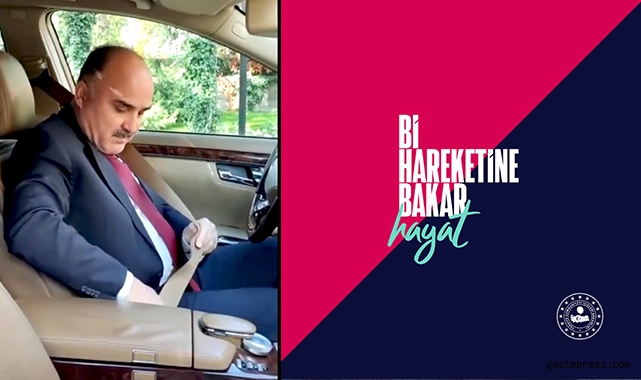 Kayseri Valisi Günaydın'dan Emniyet Kemeri Mesajı!