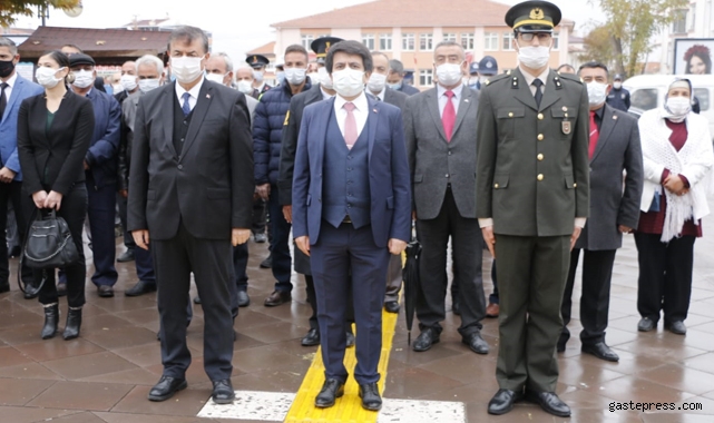 Kayseri Yeşilhisar'da 10 Kasım Atatürk'ü Anma Programı Gerçekleştirildi!