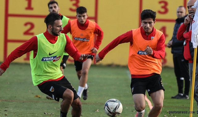 Kayserispor kupa maçı hazırlıklarını tamamladı!