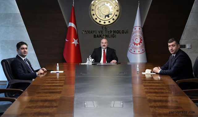 MHP Kayseri Milletvekilleri İsmail Özdemir ve Baki Ersoy, Bakan Varank'ı ziyaret ettiler!