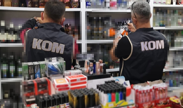 Polis ve Jandarmadan eş zamanlı 'Alkol Operasyonu' gerçekleştirildi!