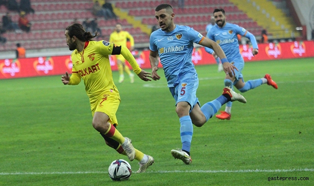 Spor Toto Süper Lig: Kayserispor: 1 - Göztepe: 1 