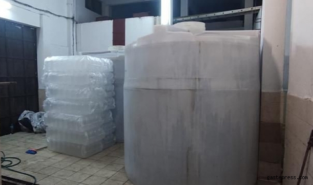 Tekirdağ'da 76 ton sahte içki ele geçirildi!
