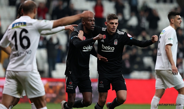 Altay'ı tek golle geçen Beşiktaş kupada tur atladı!