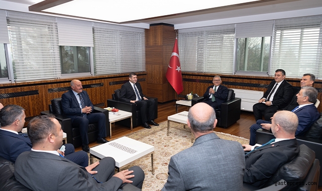 Başkan Büyükkılıç'a Cumhur İttifakı ortağından teşekkür ziyareti!