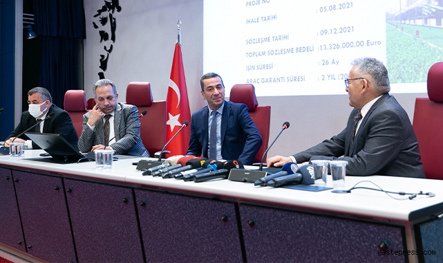 Başkan Büyükkılıç’tan 13 milyon Euro’luk imza!