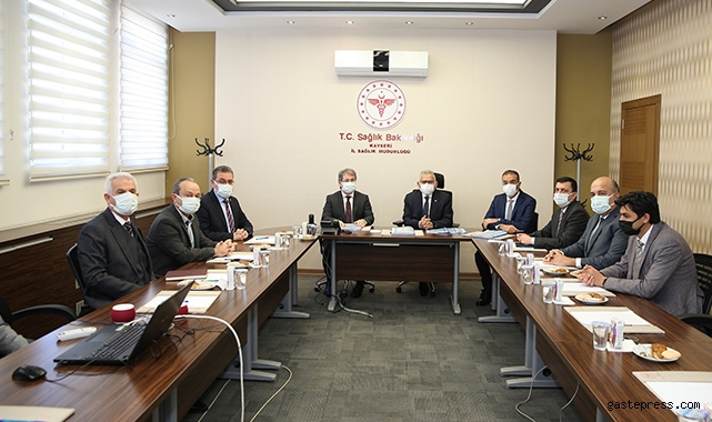 Başkan Büyükkılıç’tan ‘Sağlık Yatırımları’ toplantısı!