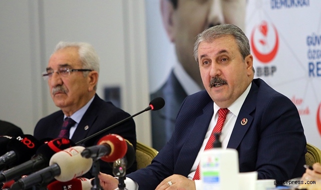 BBP lideri Destici: “HDP, PKK’nın partisidir. Selahattin Demirtaş bir teröristtir”