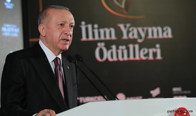 Cumhurbaşkanı Erdoğan, 2021 İlim Yayma Ödülleri Töreni'ne katıldı!