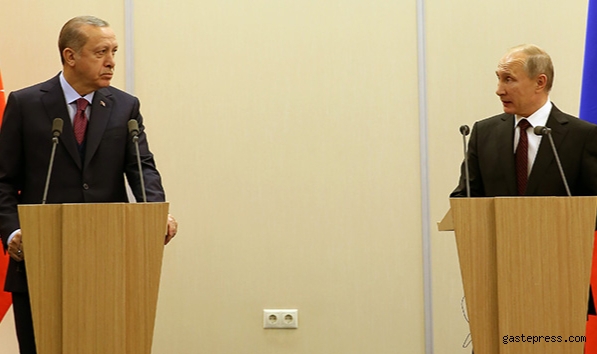 Cumhurbaşkanı Erdoğan, Putin'le telefonda görüştü!