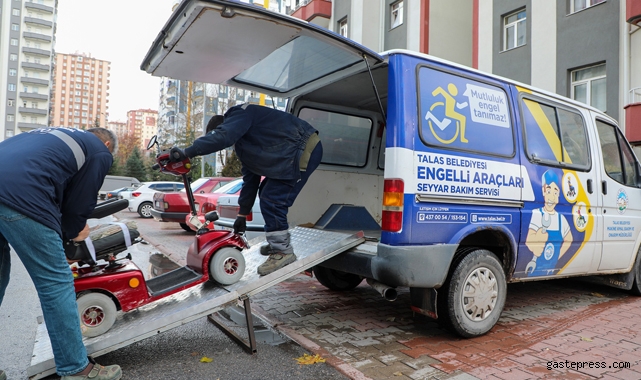 Engelli dostu belediye ‘Kayseri Talas’ 