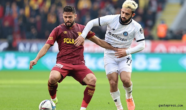 Göztepe ve Adana Demirspor puanları paylaştı!