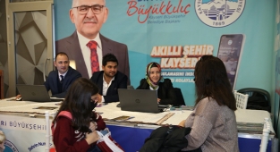 Kayseri Büyükşehir ALO 153 ve Beyaz Masa 4. Kayseri Kitap Fuarı'nda!