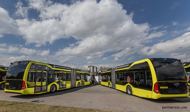 Kayseri Büyükşehir'in elektrikli otobüslerinden büyük tasarruf ve Karbondioksit azaltımı!