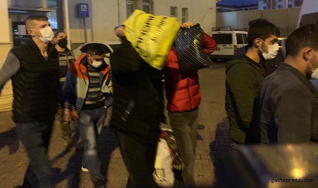 Kayseri'de aranan şahıslara operasyon: 9 gözaltı!