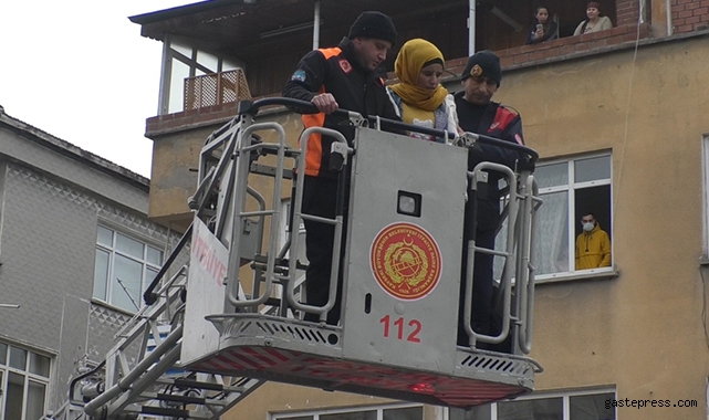 Kayseri'de İntihar Girişimi!