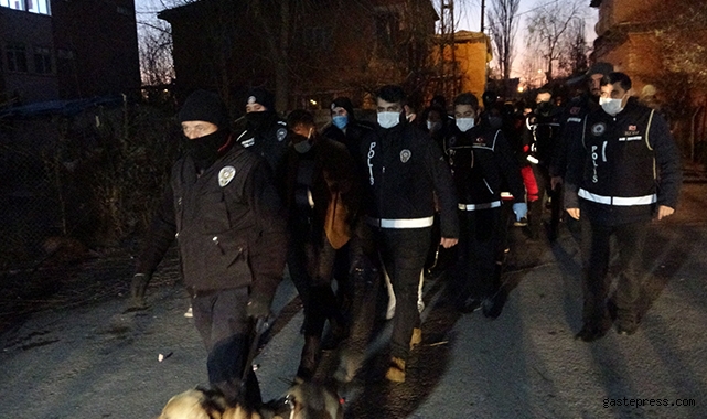 Kayseri'de Şafak Operasyonu!