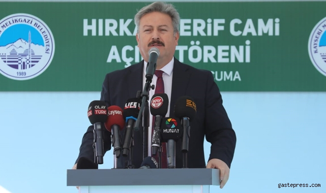 Kayseri Melikgazi'de Hırka-i Şerif Cami Dualarla İbadete Açıldı!