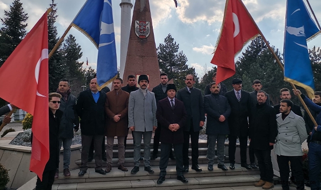 Kayseri Ülkü Ocakları Sarıkamış Şehitleri'ni andı