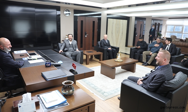 Kayseri Yozgatlılar Federasyonu Başkanı Çağan'dan Çolakbayrakdar'a ziyaret!