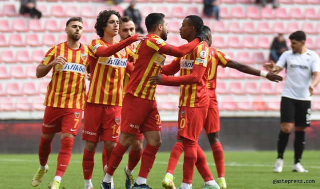 Kayserispor - 68 Aksaray Belediyespor Maç Sonucu!