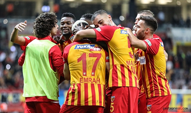 Kayserispor ilk yarıda 24 puan topladı!