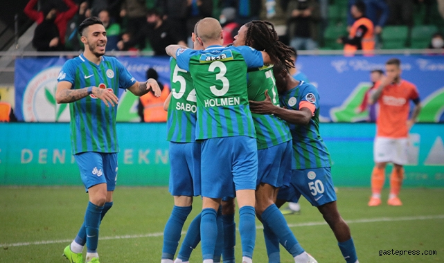 Kritik Maçta Kazanan Rizespor oldu!