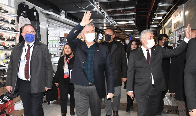 Mansur Yavaş Kayseri&#039;de Esnaf Ziyaretinde Bulundu!