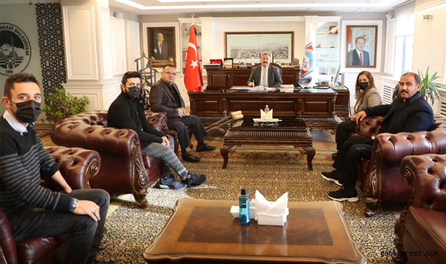 Melikgazi Belediyesi Bedensel Engelliler Spor Kulubü'nden Başkan Palancıoğlu'na Ziyaret!