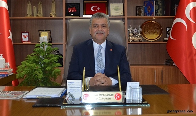 MHP Kayseri İl Başkanı İncetoprak'tan Ümit Özer'e cevap!