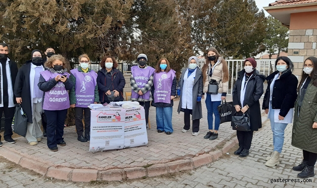 NNYÜ Hemşirelik Bölümü ile Cumhuriyet Kadınları Derneği ortak çalışma yaptı!