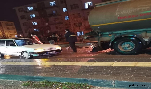 Polatlı'da akaryakıt tankerinin çarptığı yaşlı kadın hayatını kaybetti!
