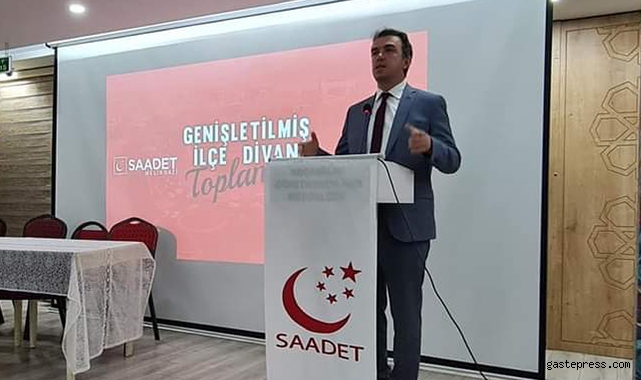 Saadet Partili Vacit Kip, "Yanlışlara Milli ve Manevi değerlerimiz alet ediliyor"