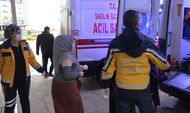 Sobadan sızan gaz 2'si çocuk 5 kişiyi hastanelik etti