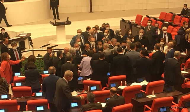 TBMM&#039;de kadın milletvekilleri arasında tartışma!