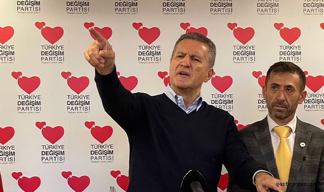 Türkiye Değişim Partisi Genel Başkanı Sarıgül: ”Siyasetin dilini biz değiştireceğiz”