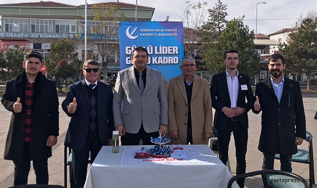 Yeniden Refah Partisi Kayseri İl Başkanı Önder Narin teşkilat çalışmalarını hızlandırdı!