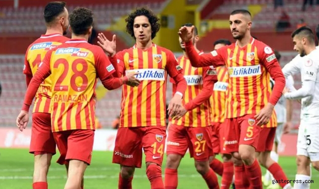 Ziraat Türkiye Kupası'nda Kayserispor'dan, Iğdır FK'ya farklı tarife!